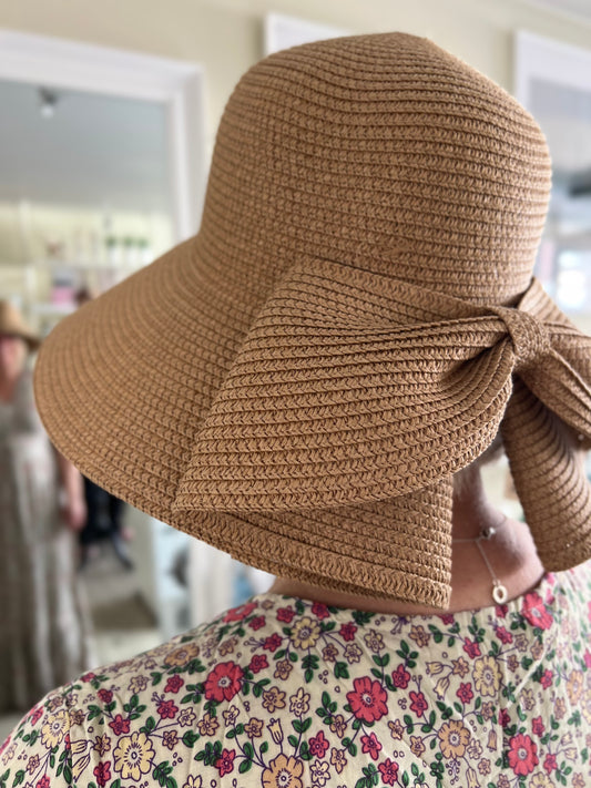 Sonnenhut mit Schleife