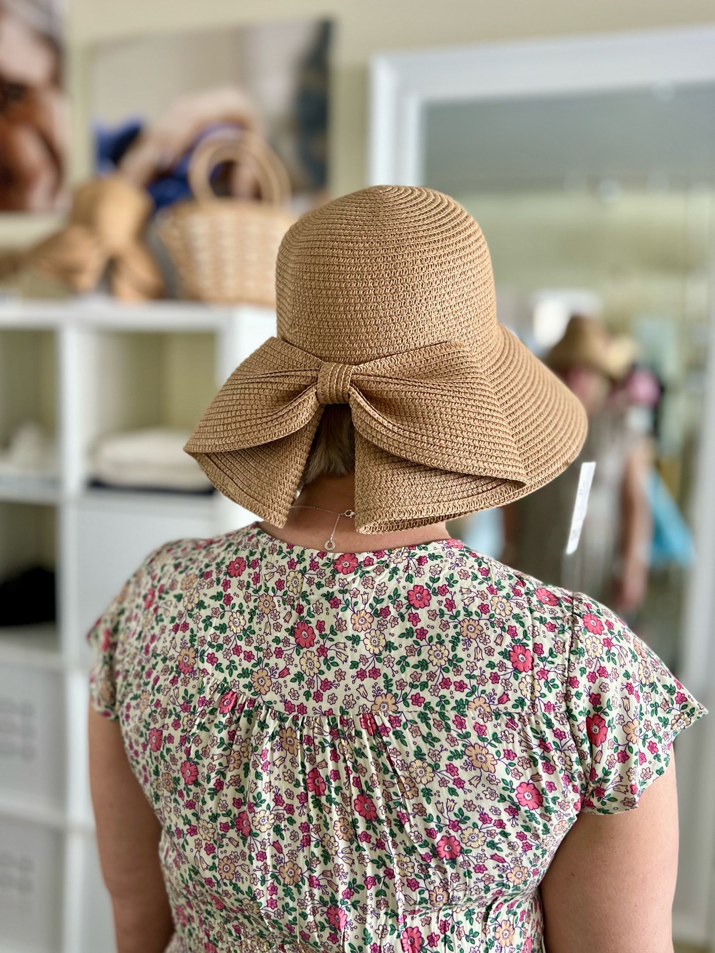 Sonnenhut mit Schleife