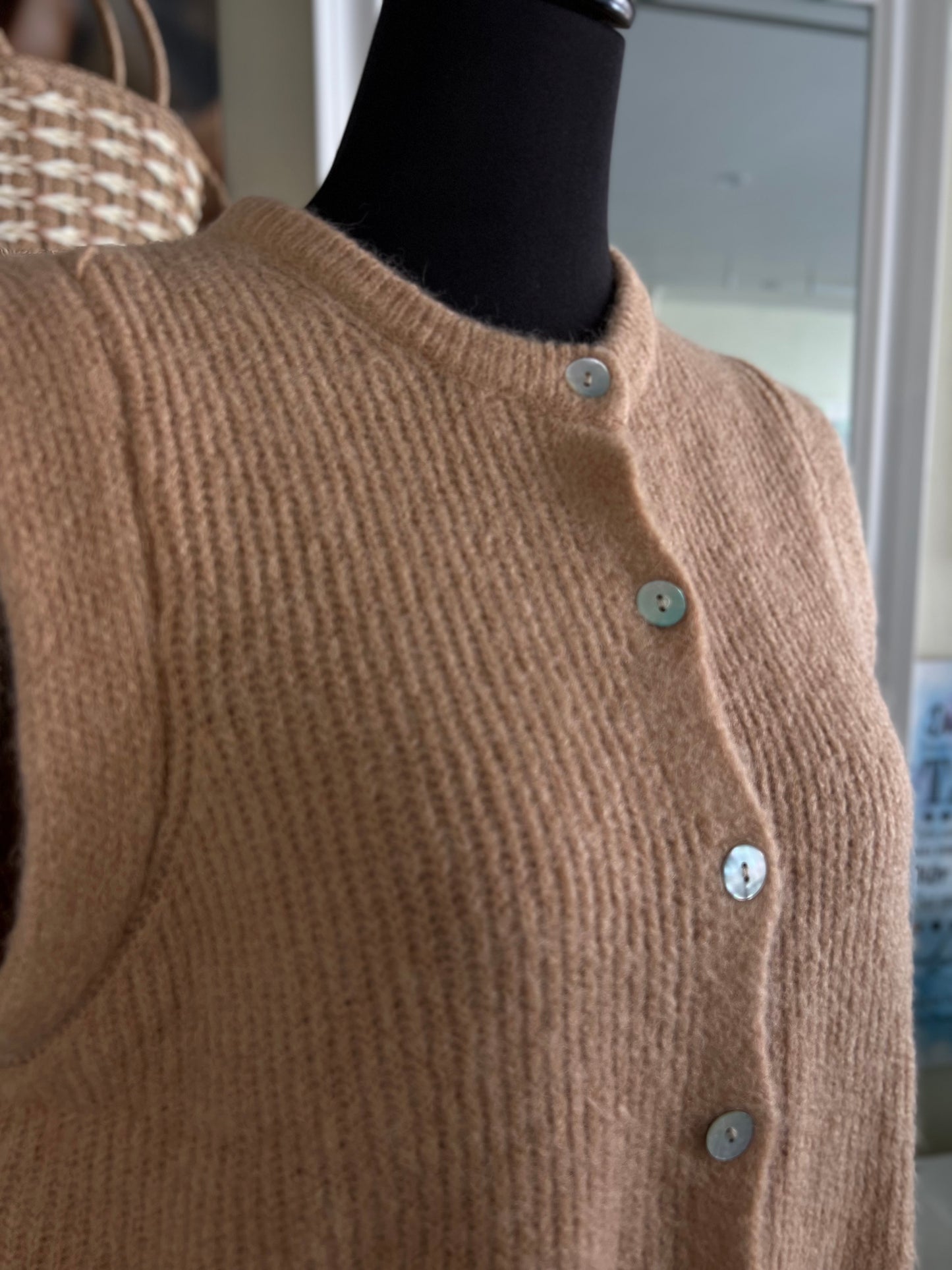 Ärmellose Weste aus Mohair