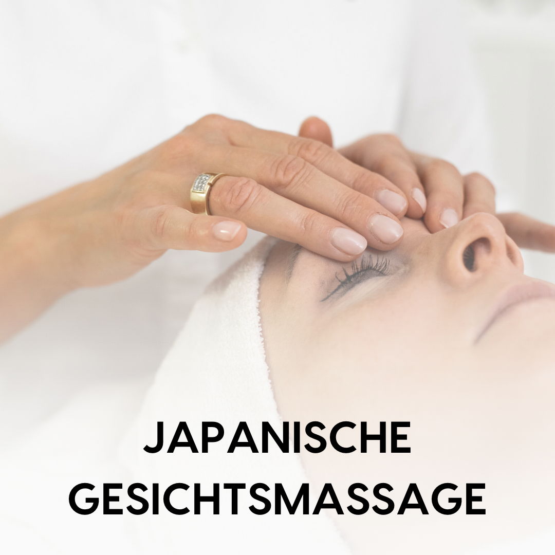 Japanische Gesichtsmassage