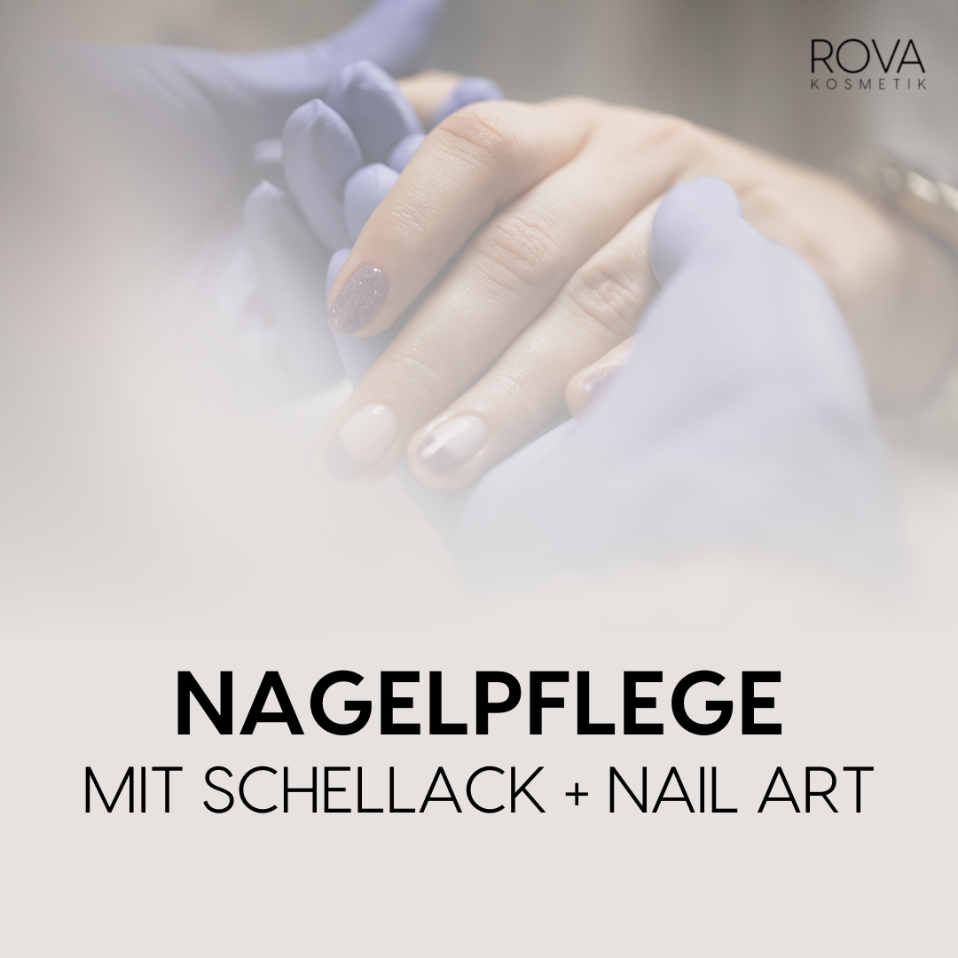 Nagelpflege mit Schellack + Design