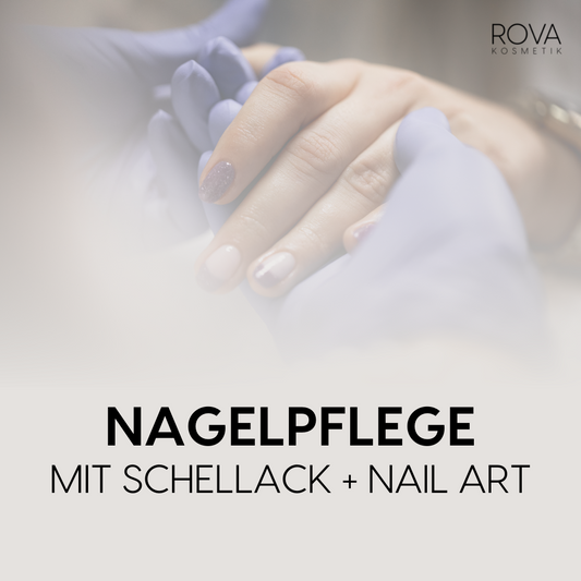 Nagelpflege mit Schellack + Design