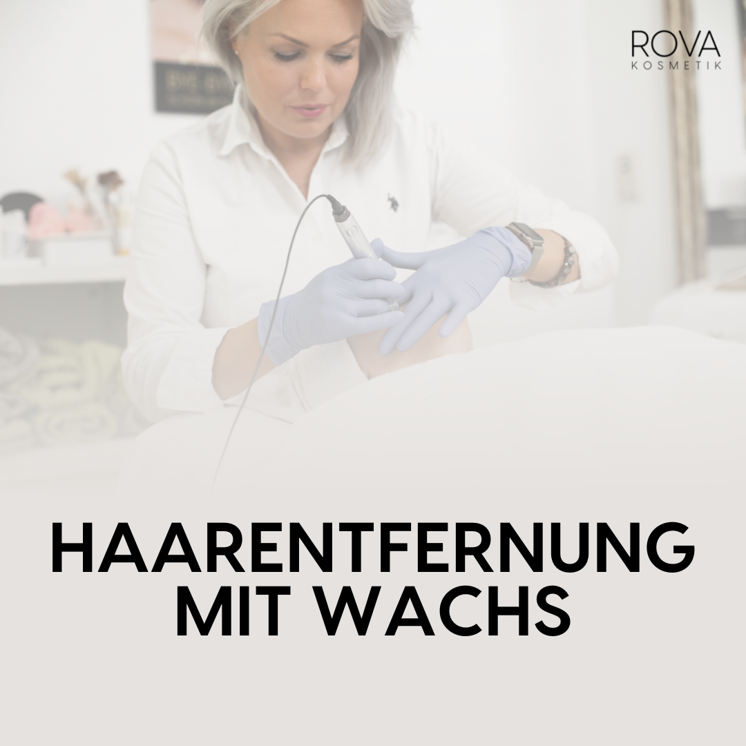 Haarentfernung mit Wachs